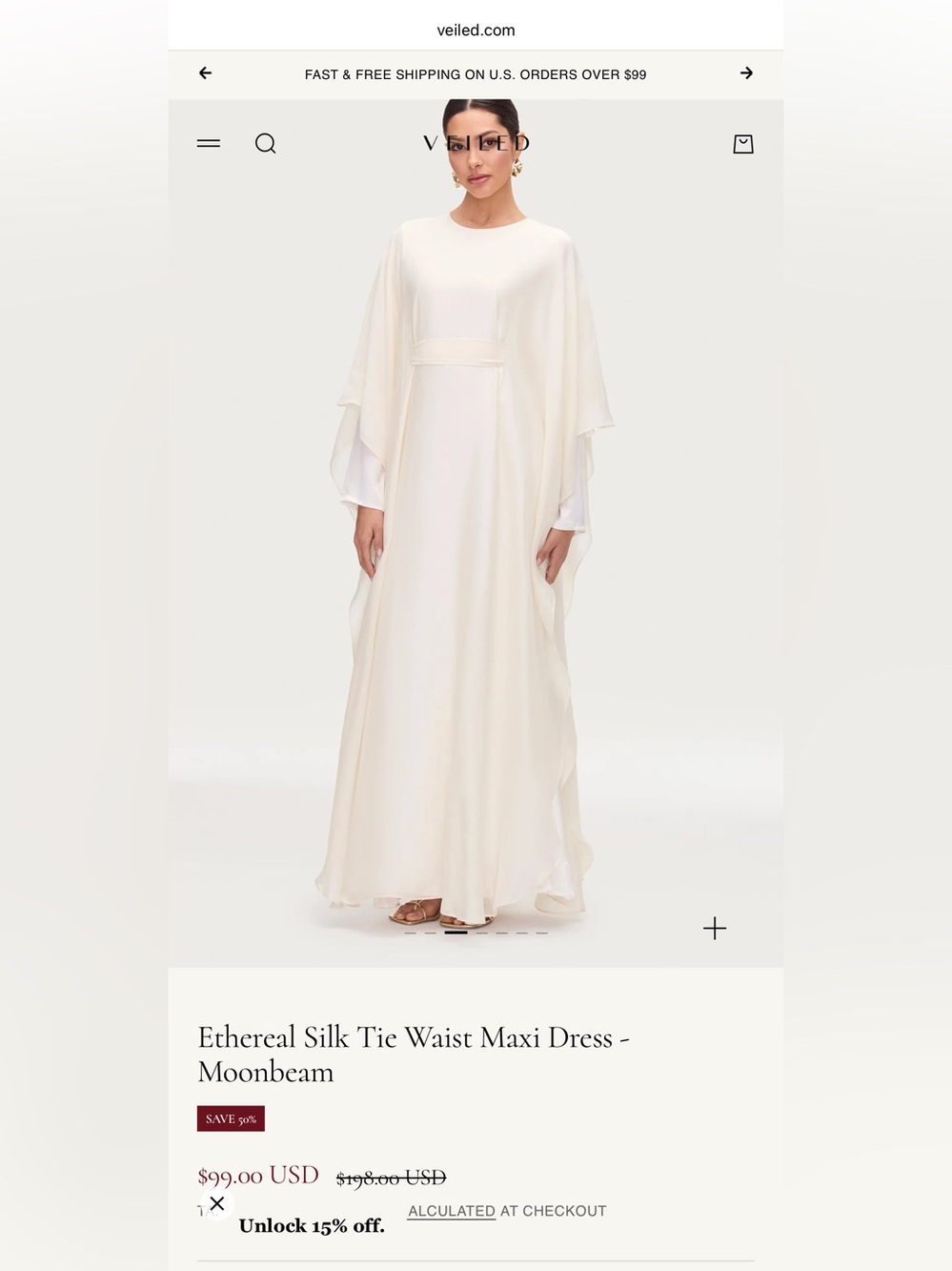 Veiled Collection Ethereal Silk Tie-Waist Midi Dress in Burgundy